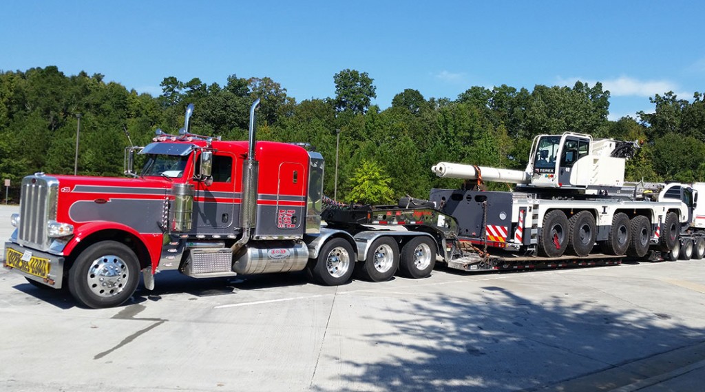 Crane J&D Specialized Equipment Hauling